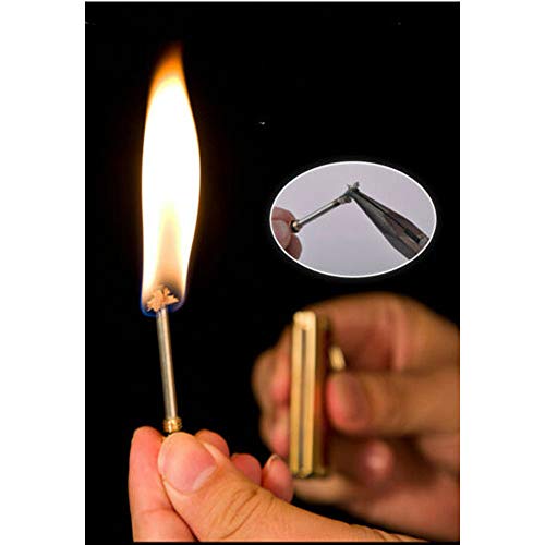 Shuttle tree Permanent Match Keychain Lighter,Keychain Flint Metal