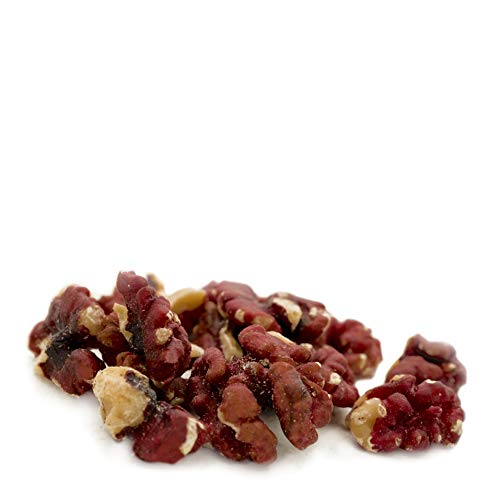True California US #1 Shelled & Raw Livermore Red Walnut Halves and Pieces, 1 Pound