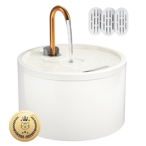 MISFANS Ceramic Cat Water Fountain