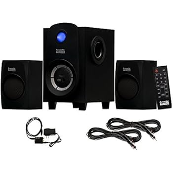 Amazon.com: Acoustic Audio AA2107 Bluetooth Home 2.1 Speaker System