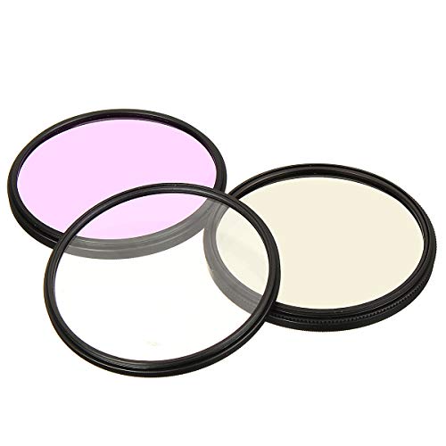 TENGGO Kameraobjektivfilter Satz Set UV CPL FLD 3 In 1 Tasche für Canon für Other Digital 1-49mm – Bild 7