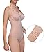 LastFor1 Women's Leotard Bodysuit Plus Size Underwire Body Briefer Tank Camisole S-XXL Skin XL