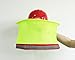 5 Pack Large Full Brim Sun Shield for Hard Hats, Larger for more Sunshade, Designed to fit most Hard hats (Neon Green)