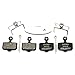 Bike Disc Brake Pads for Avid Elixir Made of Kevlar Fiber and Copper Stronger Braking Power Less Noise