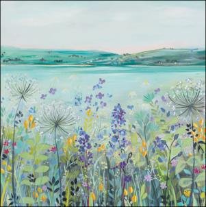 Artistic Blank Card (WDM422799) - Wildflowers - From The Acrylic And Pencil On Canvas Range - Suitable For Birthdays & Other s