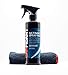 Carfidant Ultimate Spray Wax Sealant - Premium Car Wax Spray Kit - Nano-Polymer and Carnauba Hybrid Blend Technology - Paint Sealant and Detail Spray - with Microfiber Towel - for Light & Dark Paint