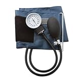 ADC Prosphyg 785 Pocket Aneroid Sphygmomanometer with Self-Adjusting Small Adult Navy Blood Pressure Cuff and Carrying Case