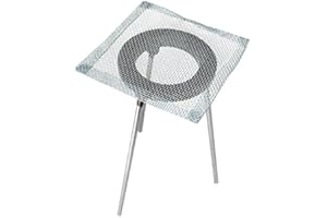 PMC Supplies LLC 9" Tripod w/ 6" x 6" Screen Mesh Jewelry Making Repair Soldering Stand Bunsen Burner Alcohol Heating Lamp Tool