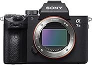 Sony a7 III ILCE7M3/B Full-Frame Mirrorless Interchangeable-Lens Camera with 3-Inch LCD, Black