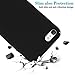 iPhone 7 Case, Coocolor Smoothly [Ultra-Thin]& [Anti-stain] Shockproof Full Body Protective Scratch Resistant iPhone7 Cover(Silky Black)