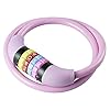 Burg-Wächter Fietsslot met cijferslot, spiraalslot, kabelslot, 65 cm lang, Ø 10 mm, Rose