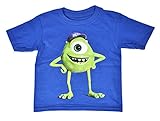 Pixar Monsters University Inc Toddler Blue Boys T-Shirt Eye Mike Disney Print