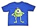 Pixar Monsters University Inc Toddler Blue Boys T-Shirt Eye Mike Disney Print
