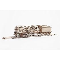 Locomotive Train with tender &laquo;UGEARS 460