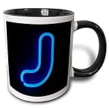 ChocoRa mug_155130_4 Monogram letter J abstract