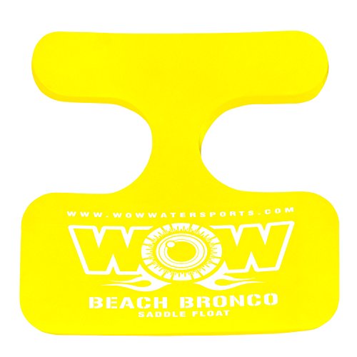 WOW World of Watersports, 14-2150 Beach Bronco Floating Pool Seat, Saddle Float, Yellow