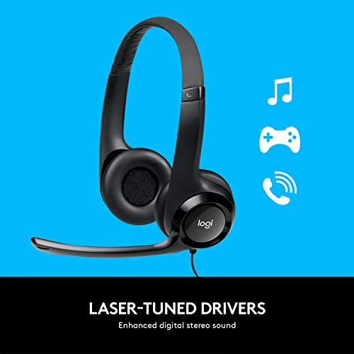 2 Logitech+Headset+H390+Noise+Cancelling