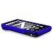 Rubberized Blue Motorola Droid X MB810 Premium Phone Protector Hard Cover Case
