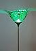 Russco III GS135452 Solar Powered LED Glass Bird Garden Stake, Red