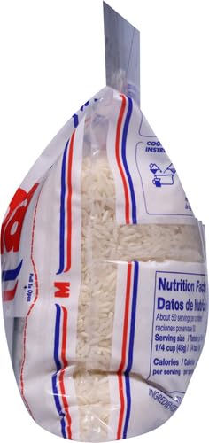 MAHATMA EXTRA-LONG-GRAIN RICE 5-POUND RICE BAG, GLUTEN-FREE AND NON-GMO WHITE RICE BULK BAG, 1 BAG OF RICE