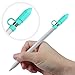 Fintie 3 Pieces Silicone Bundle Compatible with Apple Pencil 1st Generation, Soft Protective Cover Accessories Pencil Cap Holder with Nib Cover, Cable Adapter Tether, Mint Green