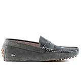 Lacoste Concours 17 Men's Suede Slip On Loafers Shoes Moccasins