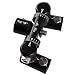 Kingwolfox Bow Stabilizer Double Adjustable V-Bar Mount Quick Disconnect for Compound Bow