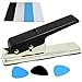 DIY Guitar Pick Punch, LotFancy Pick Maker Cutter for Personalized Unique Guitar Picks, with 4 Pick Strip Sheets