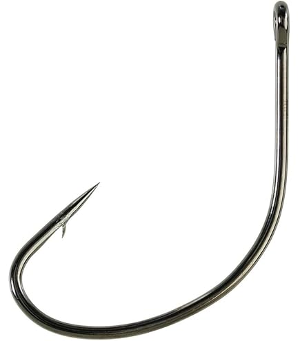 eagle claw kahle fish hooks 144 Nickel Offset Hook Since 1925 EAGLECLAW KING KAHLE BLACK 8/0,