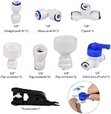 Queta 20m 1/4" Water Pipe Fridge Connector Kit for Double Door Refrigerators view 2
