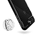 Caseology Skyfall for Apple iPhone 8 Plus Case (2017) / for iPhone 7 Plus Case (2016) - Clear Back & Slim Fit - Matte Black