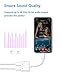 Headphone Jack Adapter for iPhone Splitter Dongle Earphone Accessory Connector Audio & Charger & Call & Volume Control Headphone Adapter for iPhone Xs Max/Xs/XR/ 8/8 Plus/ 7/7 Plus Support All iOSthumb 2