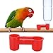 TOPINCN 20pcs Farm Drinking Feeding Tool Birds Drinking Fountain Drinker Equipment Hamster Parrot Water Dispenserthumb 3