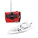 AMTopShow 27Mhz High Speed Remoto Radio Control Electric Racing Boat Toys RC Boat Toys (White)
