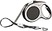 Flexi Vario Retractable Dog Leash (Tape), 26 ft, Large, Anthracite
