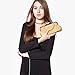 LOVEVOOK Evening Bag Clutch Purse for Wedding with Rhinestones Gold