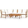 vidaXL-Muebles-de-Jardin-5-Piezas-Mobiliario-Exterior-Hogar-Cocina-Terraza-Silla-Mesa-Asiento-Suave-con-Respaldo-Cojines