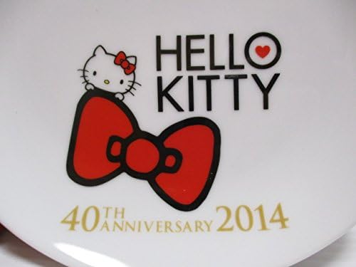 Amazon ローソン キティ お皿 2枚 ペア 40周年記念 ハローキティ グッズ 食器 元箱入り 新生活 サンリオ アニメ 萌えグッズ 通販