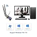 WiFi Card AC1300Mbps Wireless WiFi PCIe Network Adapter Card 5GHz/2.4GHz Dual Band PCI Express Internet Network Card with 2×5dBi High Gain Antenna for Desktop/PC Gaming