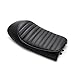 Senkauto Hump Cafe Racer Vintage Seat Cushion with 230 MM LED Brake Turn Tail Light Frame Hoop for Suzuki GS Yamaha XJ XS Honda CB CL (Seat w/ LED Hoop)