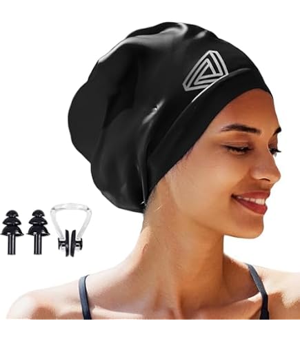 Bonnet De Bain Enfant Silicone - Pour Cheveux Longs Et Courts - 4 à 15 Ans - Filles & Garçons