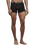 Kenneth Cole New York Men's 2-Pack Superfine Cotton Trunk, Black, Large