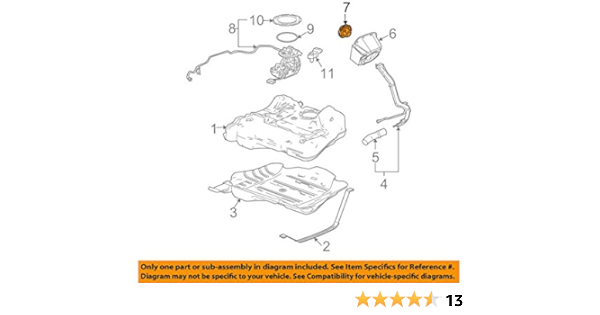 2005 2006 2007 2008 2009 2010 2011 2012 Chevrolet Malibu Fuel Tank Gas Cap Oem Car Truck Fuel Tanks Car Truck Parts Auto Parts Accessories