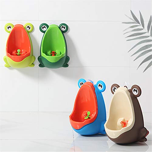 Nesee Baby Urinal for Boys - Cute Frog Potty Training Urinal for Pee Trainer with Funny Aiming Target