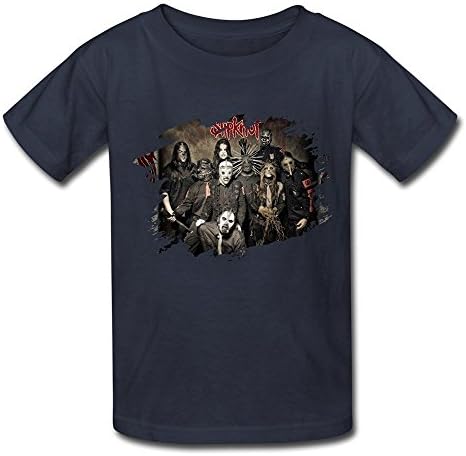 Meentre Kid's Slipknot Scary Scenes Round Collar T Shirt