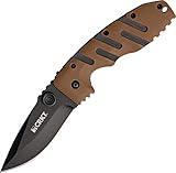 CRKT Ryan Model 7 Folding Knife, 3.375in, Black Standard Edge Blade, Desert Tan 6803DESERT TAN Z