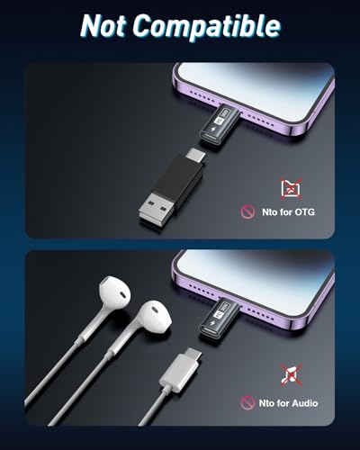 GIANAC USB C to Lightning Adapter (Pack of 2), Lightning USB C Adapter 36 W Fast Charging for iPhone 14 13 12 11 Pro Max, iPad Pro/Air 5/Mini 6, iPod, Not for OTG/Audio