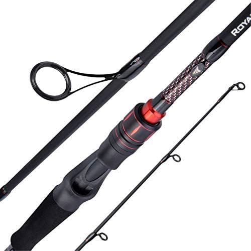 yuga Fishing rod Royale Legend Ultralight Carbon Fishing Reel Spinning Casting Rod With Fuji Guide Rings Ul/M/Mh/H Action Travel Rod Russian Federation Casting (2.43M-H)