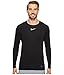 Nike Mens Compression Long Sleeve Top (Black) Size XL