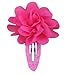10Pcs Chiffon Flowers Baby Girls Kids Hairpin Hair Bow Snap Alligator Clips Barrettes,Color Random